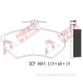 FMSI D684 Pad Brake Ceramic Car untuk VW